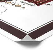 Die Flugmaschine Petite Rouge Steampunk Poster (Ecke)