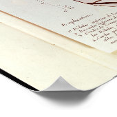 Die Flugmaschine von Jean Pierre Blanchard Poster (Ecke)