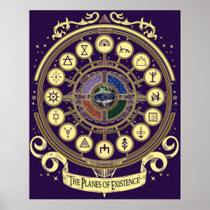 Die Flugzeug der Existenz Poster