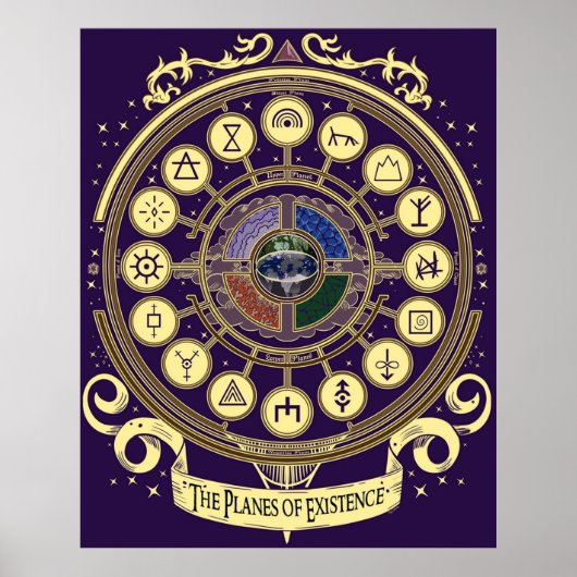 Die Flugzeug der Existenz Poster (Vorne)