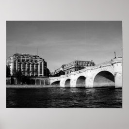 Die Fluss-Seine-Plakat Poster