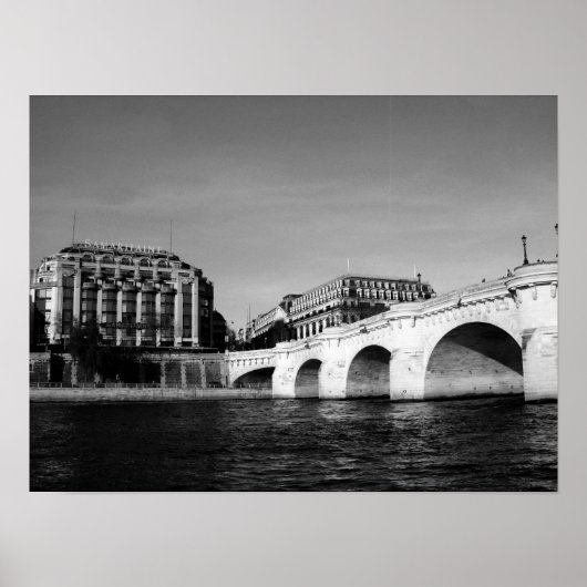 Die Fluss-Seine-Plakat Poster (Vorne)