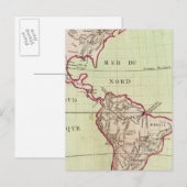 Die Flüsse und Berge Amerikas Postkarte (Vorne/Hinten)