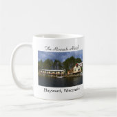 Die Flussufer-Motel-Ufergegend Kaffeetasse (Links)