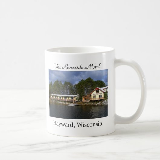 Die Flussufer-Motel-Ufergegend Kaffeetasse (Rechts)