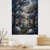 Die flüsternden Säulen von Aethel Poster (Küche)