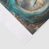 Die Flut14 Seidenpapier (Ausschnitt)