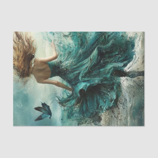 Die Flut1 Seidenpapier (Vorderseite)