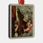 Die Flut, 1516 Silbernes Ornament (Rechts)