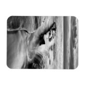 Die Flut am Strand Magnet (Horizontal)