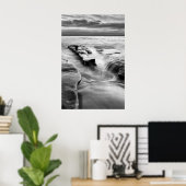 Die Flut am Strand Poster (Heimbüro)