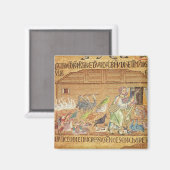 Die Flut, aus dem Atrium, Detail Noah Magnet (Vorderseite/Rückseite)