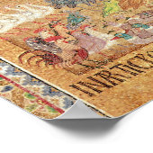 Die Flut, aus dem Atrium, Detail Noah Poster (Ecke)