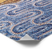 Die Flut aus dem Atrium Poster (Ecke)