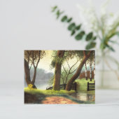 Die Flut Postkarte (Stehend Vorderseite)