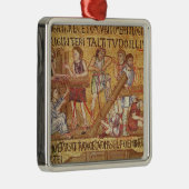 Die Flut, vom Atrium, Detail von Silbernes Ornament (Rechts)