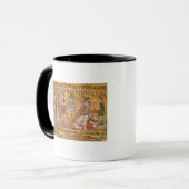 Die Flut, vom Atrium, Detail von Tasse (Vorderseite Links)