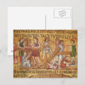 Die Flut, vom Atrium, Details der Postkarte (Vorne/Hinten)