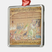 Die Flut, vom Atrium, Sonderkommando von Noah Silbernes Ornament (Links)