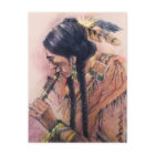 Die Flute-Player-Postkarte