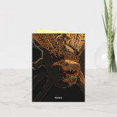 Die Fly Note Card Karte (Rückseite)