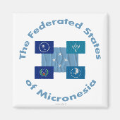 Die Föderierten Staaten Mikronesiens Magnet (Vorne)