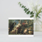 Die Folgen des Krieges durch Peter Paul Rubens Postkarte (Stehend Vorderseite)
