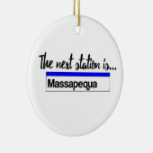 Die folgende Station ist… Massapequa Keramik Ornament (Rechts)