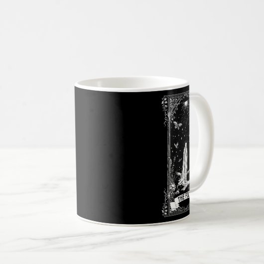 Die Fool Ghost Cotattcore-Tarot-Karte Hauptarcana Kaffeetasse (VorderseiteRechts)