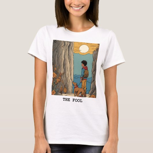 DIE FOOL - TAROT-KARTE T-Shirt (Vorderseite)