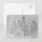Die Forestier-Familie Postkarte (Vorne/Hinten)