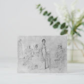 Die Forestier-Familie Postkarte (Stehend Vorderseite)