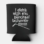 Die Form des elterlichen Hockeyverhaltens kann küh Dosenkühler (Rückseite)