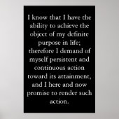 Die Formel - Denken und Erwachsen reich Poster (Vorne)