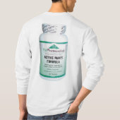 Die Formel des aktiven Mannes T-Shirt (Rückseite)
