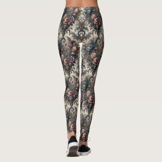 Die formellen Freunde - gotisch Viktorianisch Leggings (Rückseite)