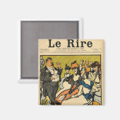 Die Forscher von der Titelseite von Le Rire Magnet (Vorderseite/Rückseite)