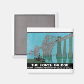 Die Forth Bridge - Nordost-Bahn Magnet (Vorderseite/Rückseite)