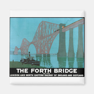 Die Forth Bridge - North Eastern Railway Magnet
