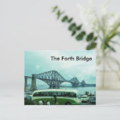 Die Forth Bridge Postkarte (Stehend Vorderseite)