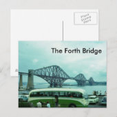 Die Forth Bridge Postkarte (Vorne/Hinten)