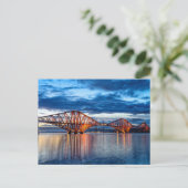Die Forth Bridge, Schottland Postkarte (Stehend Vorderseite)