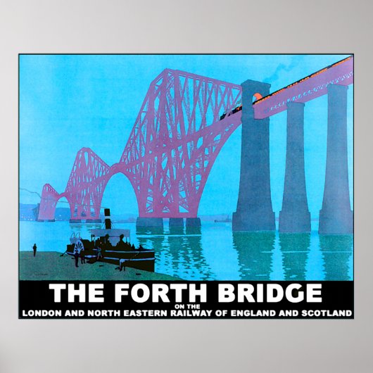 Die Forth Road Bridge Poster (Vorne)