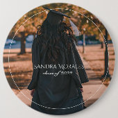 Die Foto-Klasse Ihres Abschlusses Button (Vorderseite)