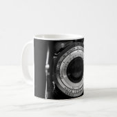 Die Fotograf-Tasse Kaffeetasse (Vorderseite Links)
