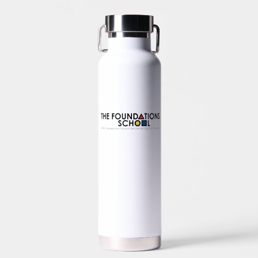 Die Foundations School an der CCE-Wasserflasche Trinkflasche (Vorne)