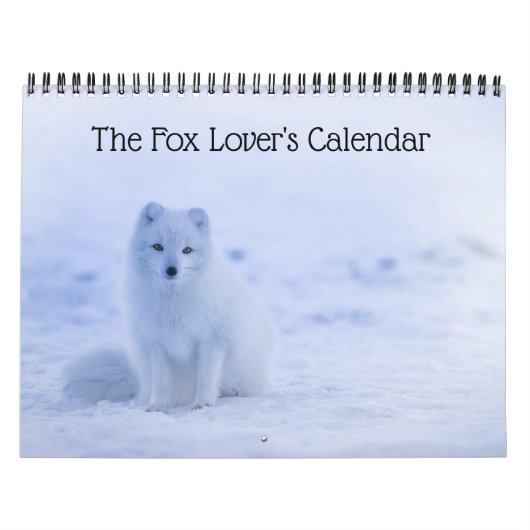 Die Fox Lover's Kalender (Titelbild)