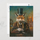 Die Fox-Postkarte für das Gerät Postkarte (Vorne/Hinten)