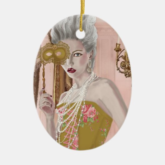 Die Frage c'est voulez-vous? Ornament (Vorne)