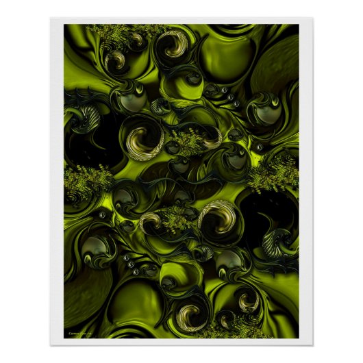 "Die Frage der Ausschreibung", glänzendes Poster (Vorderseite)